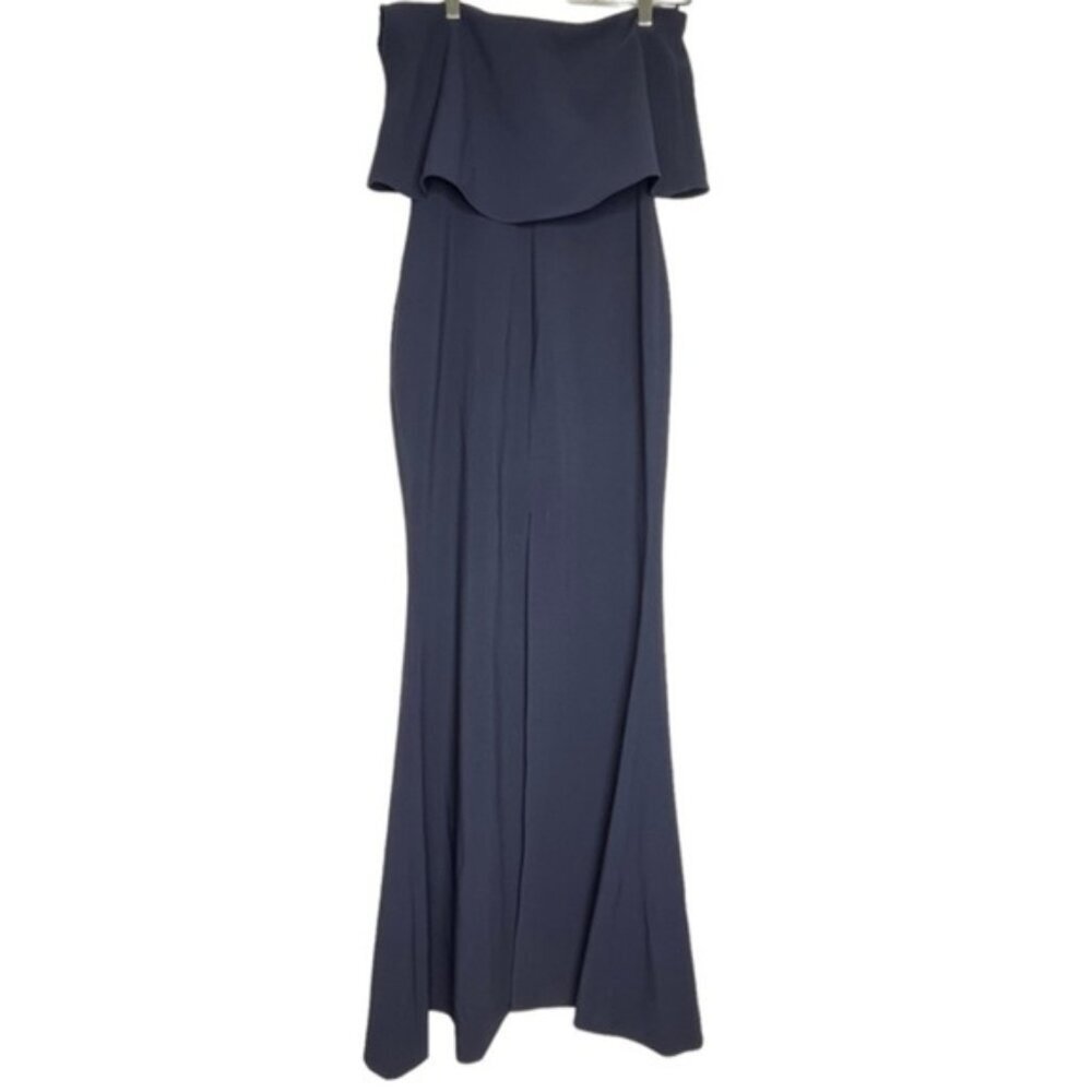 Likely Strapless Navy Maxi Dress - Picture 4 of 9